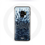 Coque pour Samsung Galaxy S9 Plus Game of Thrones saison 8 Episode 1 Le Tr&ocirc;ne de Fer Personnages log