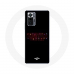Coque pour Xiaomi Redmi Note 10 Pro Stranger Things Affiche Logo Joyeux no&euml;l