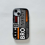 N5 Bronx Boy No Rules dizaino menas Mink&scaron;tas galinis dangtelis, skirtas iPhone 15 Pro Samsung S23 Xiaomi Poco F5 Redmi Huawei Honor Plating Frame fotoaparato apsauginis dėklas for iPhone 7