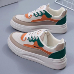 Pavasaris ir ruduo Nauji balti batai Moteri&scaron;ki batai All-Match Board Batai Orui pralaidūs platforminiai sportbačiai Madingi sportiniai batai 35 pilka spalva