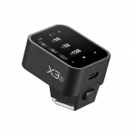 GODOX X3S 2.4G Belaidis blykstės paleidiklis siųstuvas TTL Automatinė blykstė su dideliu OLED jutikliniu ekranu Support Sony camera juoda