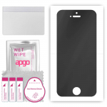 apgo Hydrogel Privacy Matte ekrano apsauga, skirta Apple iPhone SE 2016, Anti Spy, Hidrogelinė plėvelė, Lankstus, Mink&scaron;tas TPU su pozicionavimo sluoksniu, lengvai montuojamas