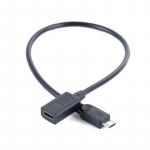 C tipo USB lizdas su mikro USB jungtimi Otg jungties kabelio adapteris 27cm