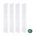 4 vnt samanų stulpų augalo laipiojimo atrama D formos dizainas Lengvas tvirtinimas vertikaliai auga