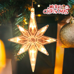 Kalėdų siurbimo taurės lempos dekoravimas Pagražinkite Kalėdų scenos maketą Kalėdų &scaron;viesos lango i&scaron;dėstymas One Size