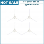 Skirta Qihoo 360 S6 roboto dulkių siurblio atsarginės dalys Priedai Volelis Pagrindinis &scaron;oninis &scaron;epetys Hepa filtro &scaron;luostės skudurėlis