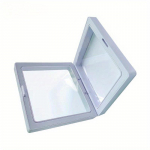 3D plaukiojantis paveikslų rėmelis &scaron;e&scaron;ėlinis papuo&scaron;alų dėžutės ekranas juoda