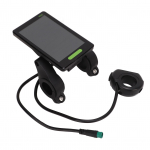 Elektrinio dviračio ekrano matuoklis Didelis ekranas M6C LCD paspirtuko ekrano valdymo skydelis su vandeniui atspariu