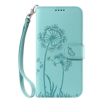 Įspaustas kiaulpienės odinis telefono dėklas Xiaomi Redmi 14C 13 13C 12 12C 10 9 9A 9C Redmi Note 14 13 12 12S 11 10 9 8 Pro piniginės dėklas su 2 dirželiais Redmi Note 14 5G