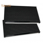 2 vnt. Langų oro kondicionierių putų izoliacinių plok&scaron;čių rinkinys Triuk&scaron;mo mažinimas Paprastas montavimas Langų AC &scaron;oninės apvadinės plok&scaron;tės su sandarinimo juostele juoda