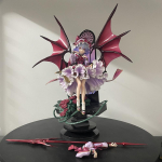 31cm Touhou Project Remilia Scarlet GK PVC Veiksmo Anime Figūrėlės Modeliai Žaislai Kolekcija Stalo Dekoracija Lėlė Dovana