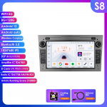 Ossuret Pažangus 8G 128G Android 12 Automobilio Radijas Opel Astra H J 2004 Vectra Vauxhall Antara Zafira Corsa C D Vivaro Meriva 4G Carplay GPS Grotuvas G S8 8Core 8G 128G