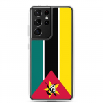Telefono dėklas - Samsung - Galaxy S24 Plus - Mozambiko vėliava - Mink&scaron;tas - Daugiaspalvis
