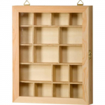 Vitrina - Medis - 23 x 28 cm - Ruda - Mi&scaron;ri - Suaugęs