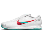 Nike Court Air Zoom Vapor Pro Baltos spalvos I&scaron;plautos Teal spalvos Vyri&scaron;ki sportbačiai Habanero-Raudonos Granato CZ0220-136 41