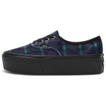 Vans Authentic Stackform Velveto Langeliai - Žali Juodi Vyri&scaron;ki Sportbačiai VN0A5KXX203 37