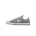 Converse Star Player 76 Low Premium drobės - Klasikinės pilkos spalvos unisex sportbačiai Vintažinės baltos A11510C 43