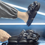 Mada Vasaros Paplūdimio Batai Vyri&scaron;ki Sandalai Batai Lauko Laisvalaikio Urvo Batai Mados Tendencija Sportinė Platforma Neslystantys Sportiniai Kvėpuojantys 44 juoda
