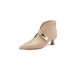 Madingi Nauji Split Odos Ankle Boots Ruduo/Žiema Moteri&scaron;ki Batai Smailus Pir&scaron;tas Ploni Kulniukai Batai Moterims Madingi Batai Moterims Zapatos Mujer 34