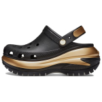 Crocs Madingi kvėpuojantys klumpės Moteri&scaron;ka avalynė Juoda Auksinė 210368-072 34-35