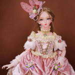 Speciali kaina DBS lėlė 1/3 BJD mechanizuotas jungtinis kūnas su makiažu, įskaitant plaukus, akis, drabužius, 62 cm auk&scaron;tis, mergaičių svajonių fėja