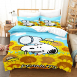 Snoopy mielas spaudinys patalynės komplektai antklodė lovos uždangalas užvalkalas pagalvės užvalkalas 2-3 dalių komplektai vaikams suaugusiems namų dekoras AU Single 140x210cm