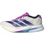 Adidas Adizero Boston 13 Bėgimo Bateliai Moteri&scaron;ki Balti Violetiniai Sportbačiai JS4953 36