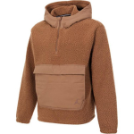 Jordan Flight AS M J Sherpa Vir&scaron;utinė dalis Mink&scaron;ta Patogi Universali Ilgomis Rankovėmis Hoody Vyri&scaron;ki Vir&scaron;utiniai Drabužiai Ruda FV7453-223 L