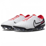 Nike Tiempo Legend 10 Elite FG Low Ready Pack Baltas Juodas Raudonas DV4328-100 EU 40 balta