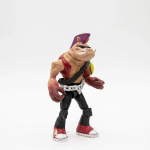 Žaliasis Vėžlys Ninja Raphaelo I&scaron;samiausias Piktadarys Bebop Rockstable Krang Leatherhead Violetinis Drakonas Lėlės Figūrėlės