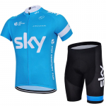 2026 m. vasaros vyri&scaron;ki ir moteri&scaron;ki SKY trumpomis rankovėmis greitai džiūstantys kvėpuojantys kombinezonai dviračių kostiumas XL black