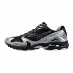 Mizuno Wave Rider 10 Comfortable Abrasion Resistant Low top Training Shoes Unisex Black D1GA2506-01 38.5