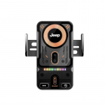 Skirta Jeep automobilio telefono belaidžio įkroviklio laikiklis 360&deg; pasukamas laikiklis Jeep Renegade Wagoneer Avenger Recon Wrangler JK Gladiator