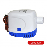Automatinis valties panardinamas triumo siurblys 12V 24V DC elektrinis jūrinis vandens siurblys mažas automatinis 600GPH 750GPH 1100GPH su jungikliu