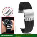Auk&scaron;tos kokybės elastinis nailoninis laikrodžio dirželis Casio G-SHOCK GA-2100 2110 GM-2100 serijai, modifikuoti nailono drobės laikrodžio dirželio priedai GM-GA-2100 gray