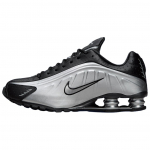 Nike Shox R4 Classic Ir Universalūs Bėgimo Bateliai Unisex Sidabriniai HQ1988-007 41