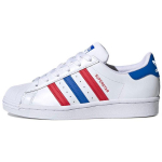 Adidas Originals SUPERSTAR J žemi vaiki&scaron;ki riedlenčių batai Balti Raudoni Mėlyni Paaugliams FW5851 36⅔