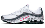 Nike Reax Run 5 Baltas Metalinis Sidabrinis Moteri&scaron;kas 407987-116 35.5