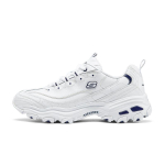Skechers D'LITES 1.0 Vyri&scaron;ki Balti Žemi Tėčio Batai Panda Batai 52676-WNV 43 white