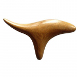 Trikampis trigeminal Body Relax kvapnus medžio kaklo Shiatsu refleksologijos medinis SPA terapinis masažuoklis 1pc