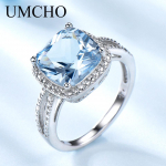 UMCHO Real 925 Sterling Sidabrinis žiedas 6
