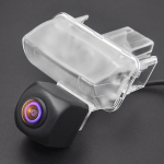 1280*720 Fisheye automobilio parkavimo kamera, skirta Toyota Auris hečbekui E150 Fortuner Yaris Prius C Aqua Night Vision atsarginė atbulinės eigos kamera