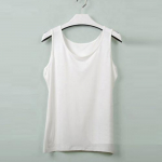 Seksualios moteri&scaron;kos liemenės be rankovių, plonos kaklo moteri&scaron;kos mar&scaron;kinėliai su apvaliu kaklu. 4XL