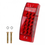 Stabdymo žibintas 21 LED galinis žibintas, atsparus vandeniui, skirtas lengvųjų automobilių sunkvežimių priekaboms, tekėjimo indikatorius, stabdžių galinis įspėjimas, galinis žibintas 12 V 24 V