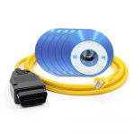ESYS ENET laidas skirtas BMW F serijos atnaujinimui paslėptų duomenų ICOM kodavimo ECU programuotojas OBD OBD2 skaitytuvas, automobilio diagnostikos įrankis With CD