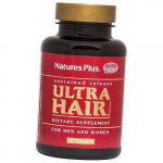 Lėto atpalaidavimo plaukų vitaminai, Ultra Hair Sustained Release, Nature's Plus 60 skirtukų (36375177)