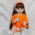 Žaislinis viso kūno silikoninis vandeniui atsparus vonia Populiarios Reborn Toddler Baby Dolls Bebe Reborn Lėlės Gyvybės vaikams Gimtadienio dovana