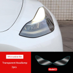 Skirta Tesla Model 3 YSX TPU pajuodusių priekinių žibintų galinių žibintų rūko žibintų apsauginė plėvelė priekinio žibinto galinio žibinto spalvos keitimas 3 Clear Headlamp