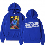 Reperis Snoop Doggy Dogg Print Hoodie Unisex Moterų ES dydžio medvilninis megztinis Unisexs Hip Hop Trend Megztiniai Kailis Unisex mados megztiniai XL