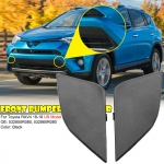 2vnt priekinio buferio vilkimo kablio dangtelio akutės vilkimo dangteliai, skirti Toyota RAV4 XA40 16-18 priekabos de&scaron;inysis kairysis dangtis Amerikos modelio priedai